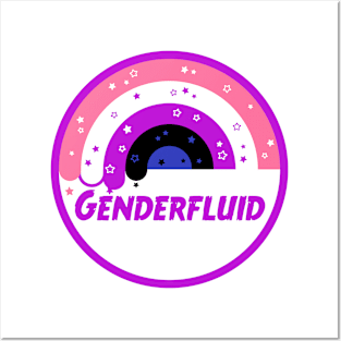 Rainbow Orb [genderfluid] Posters and Art